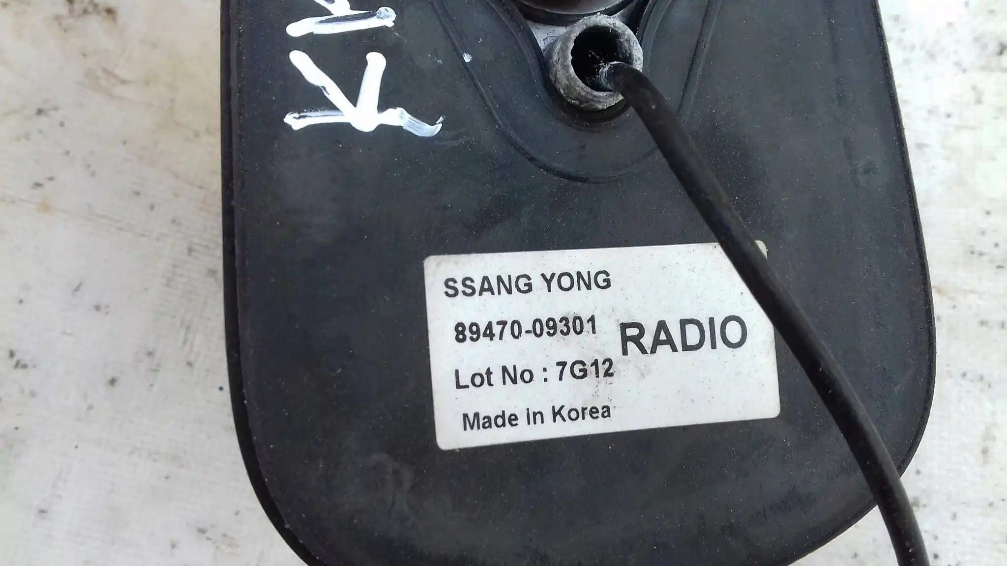 ANTENA RADIOWA DACHOWA PŁETWA 8947009301 SSANGYONG KYRON LIFT 07