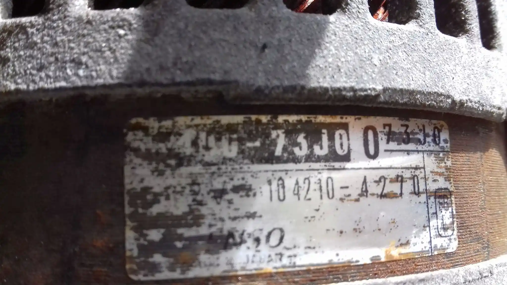 ALTERNATOR 104210-4270 SUZUKI LIANA 1.4 D