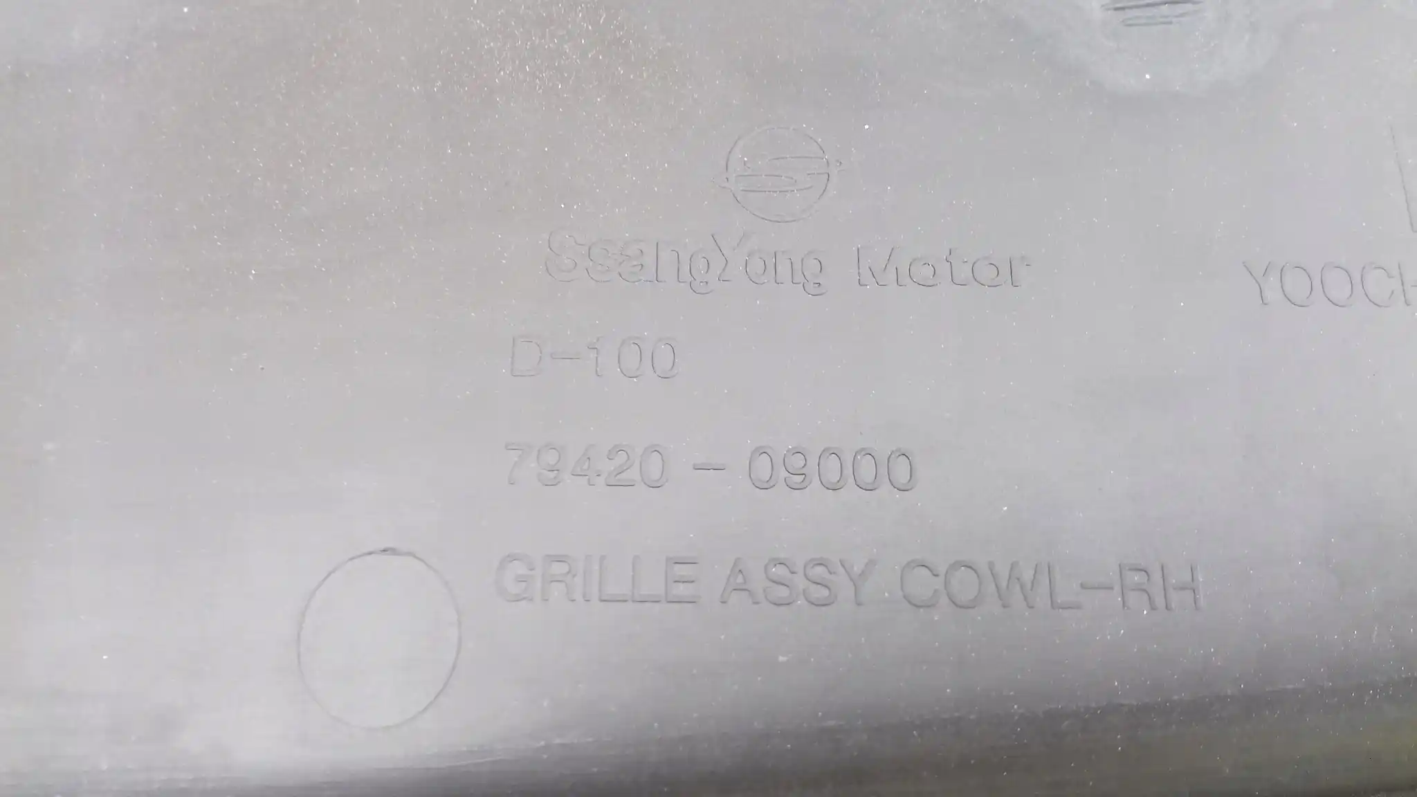 PODSZYBIE 7942009000 7941009000 SSANGYONG KYRON 05-