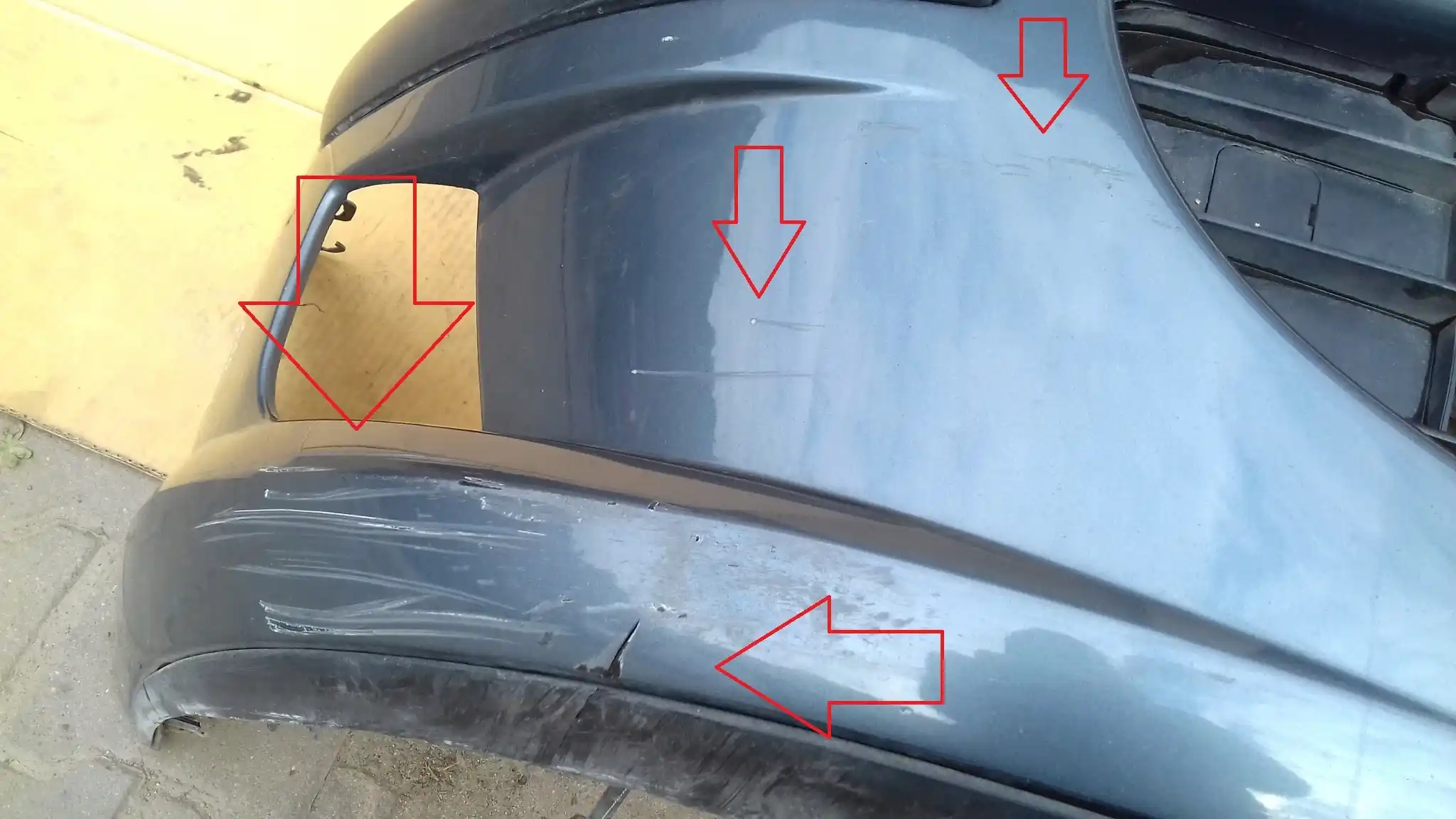 ZDERZAK PRZÓD PRZEDNI 9644644377 PEUGOET 407 04-08 EZWD