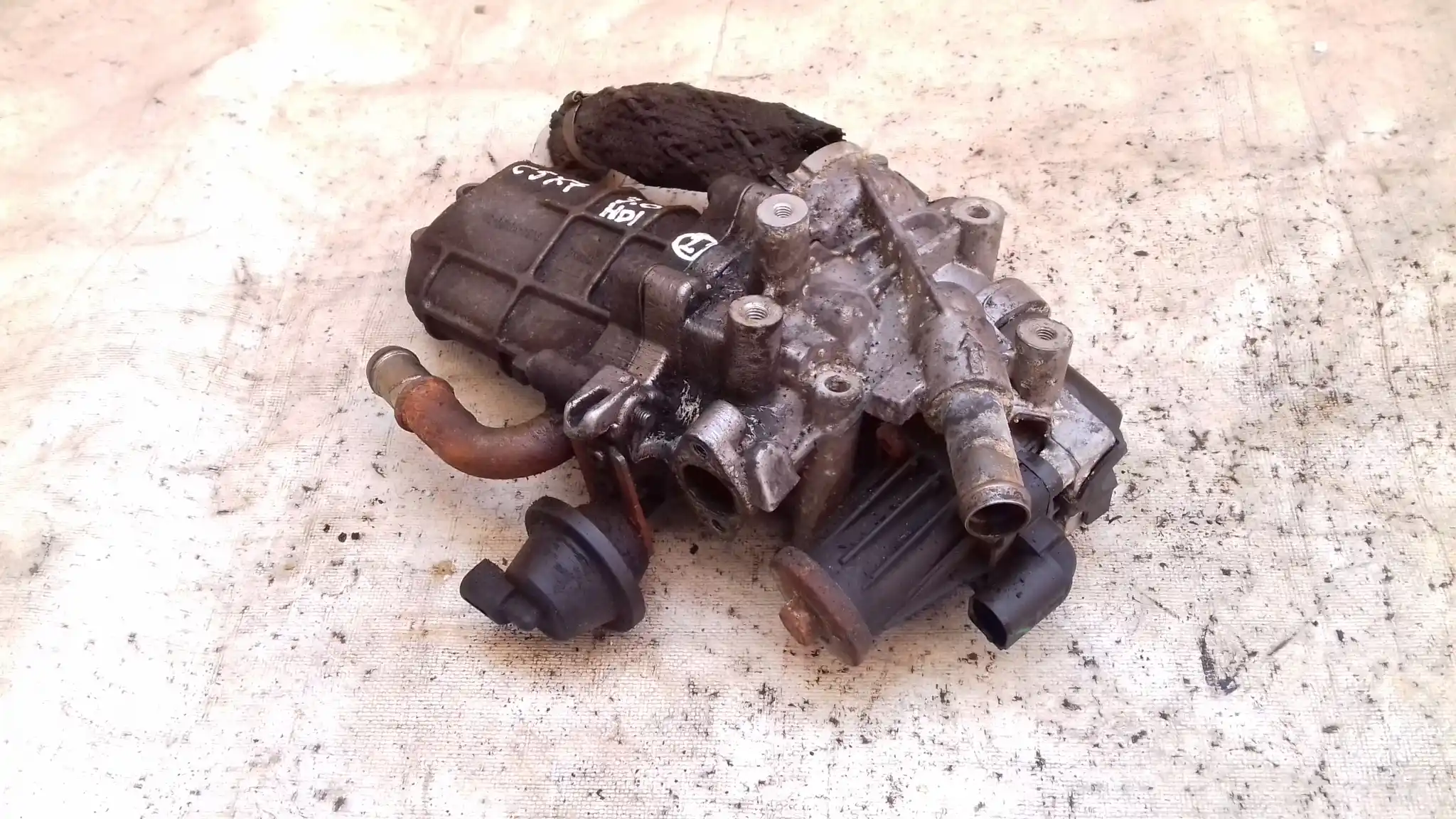 ZAWÓR EGR CHŁODNICA SPALIN 9U3Q9U438CA CITROEN C5 III X7 3.0 HDI 08-