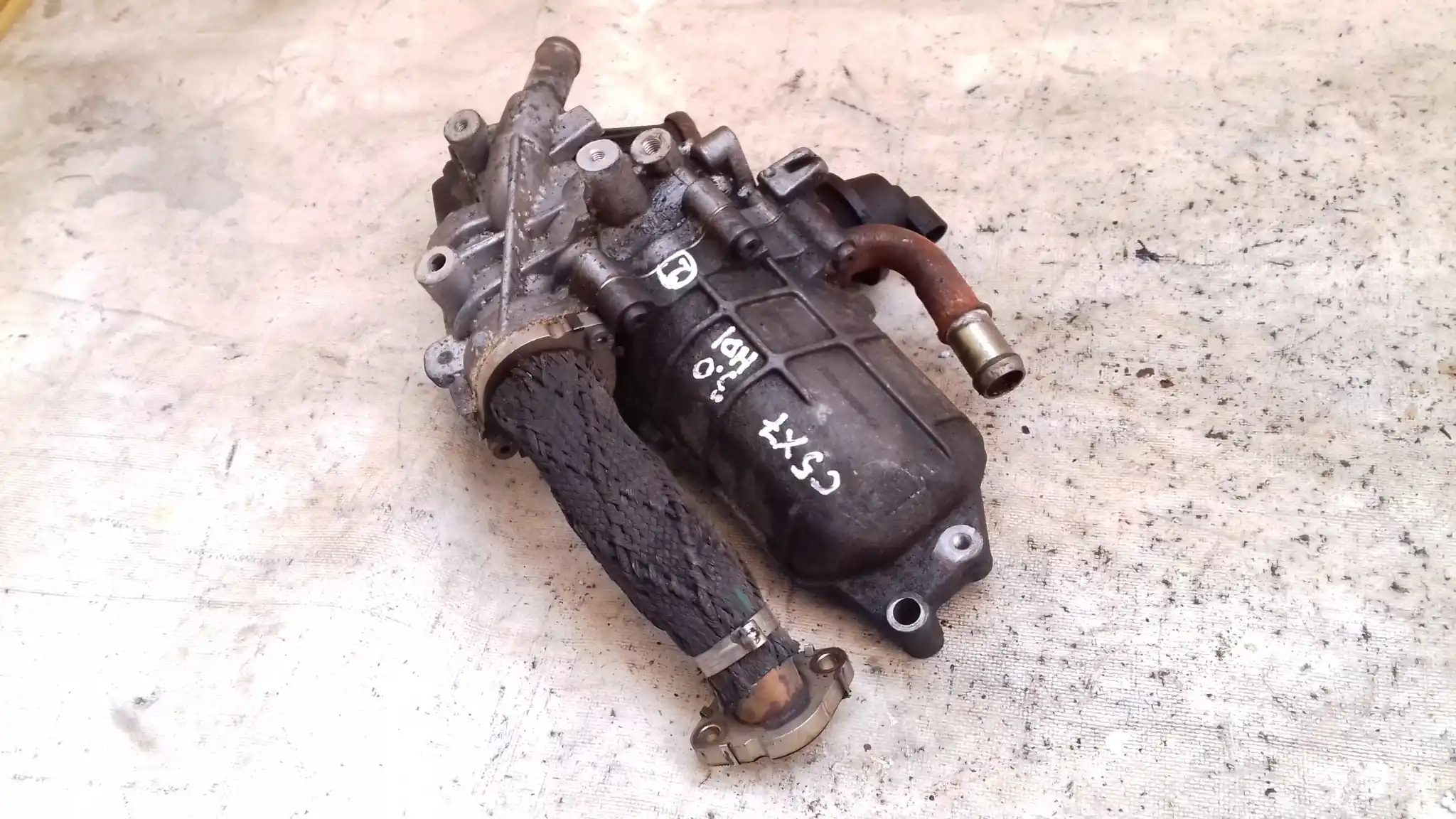 ZAWÓR EGR CHŁODNICA SPALIN 9U3Q9U438CA CITROEN C5 III X7 3.0 HDI 08-