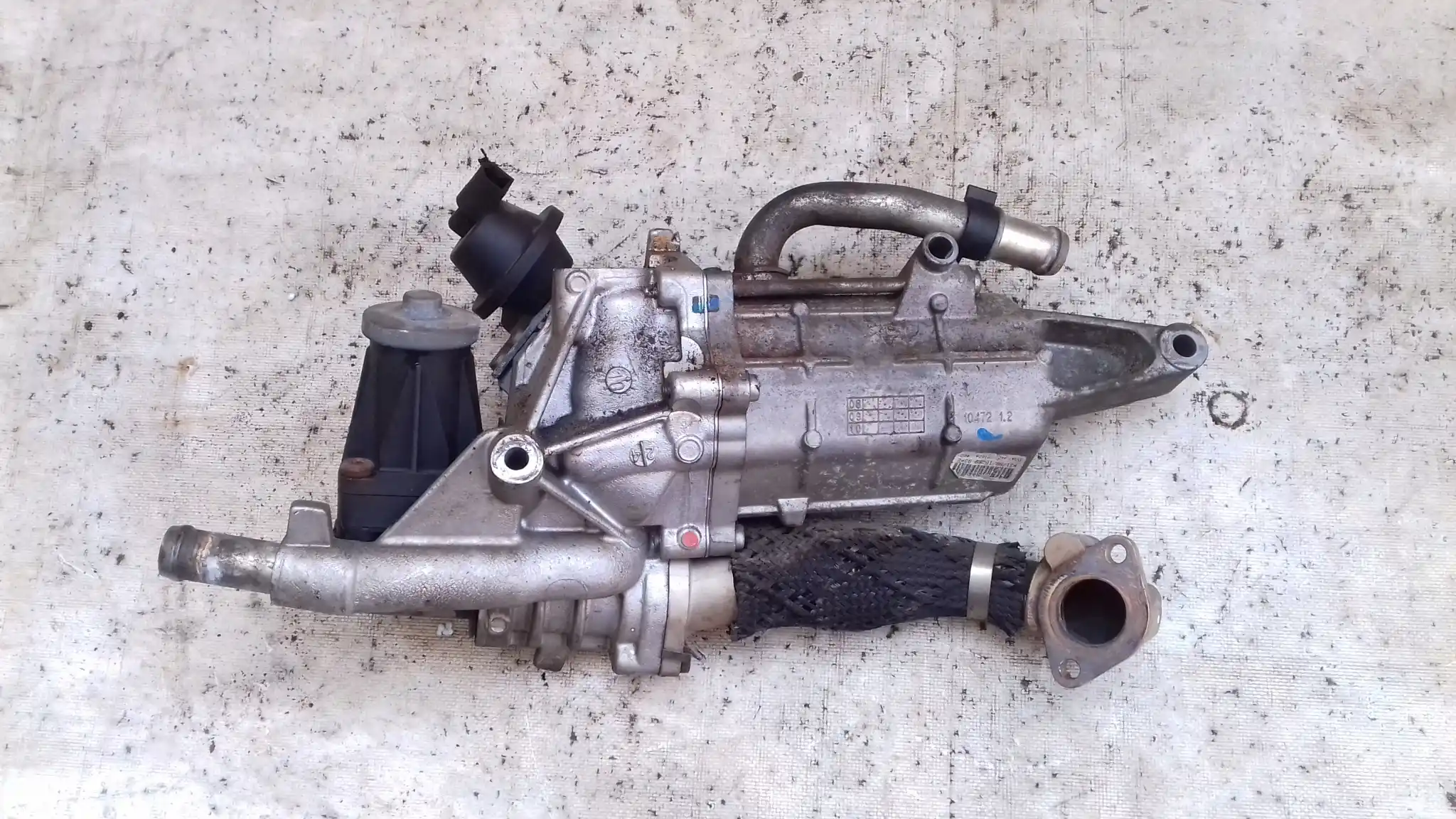 ZAWÓR EGR CHŁODNICA SPALIN 9U3Q9U438DA CITROEN C5 III X7 3.0 HDI 08-
