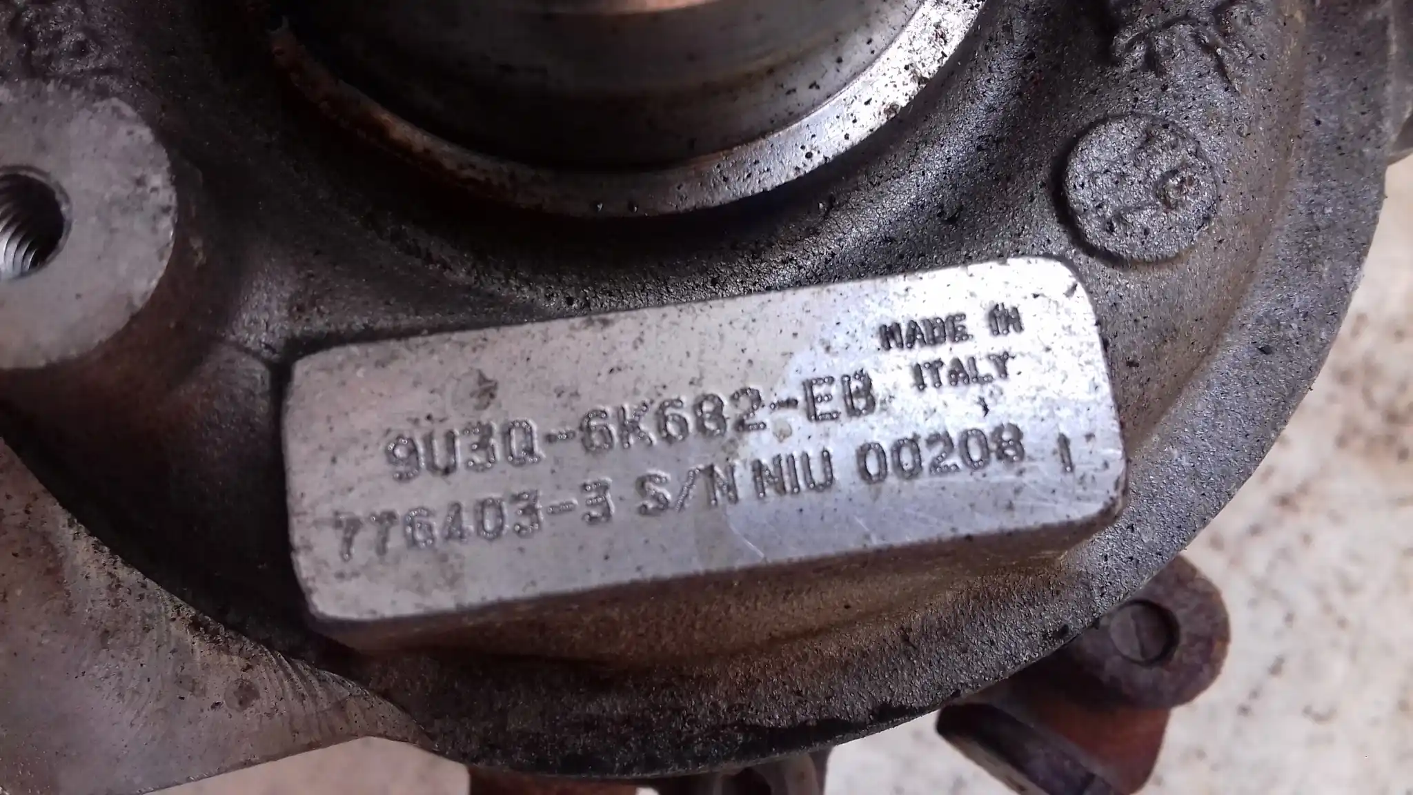 TURBOSPRĘŻARKA TURBO 9U3Q6K682EU 6NW009550 CITROEN C5 III X7 3.0 HDI 08-