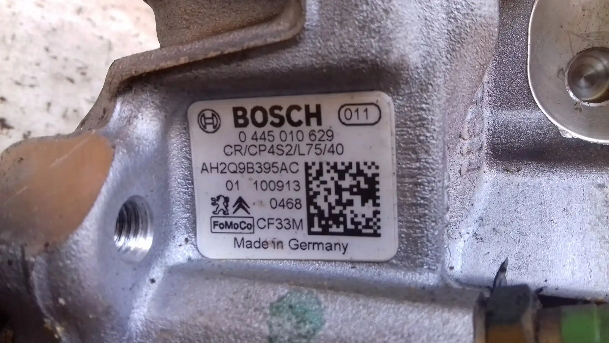 POMPA WTRYSKOWA 0445010629 LAND ROVER JAGUAR CITROEN C5 III X7 3.0 HDI 08-