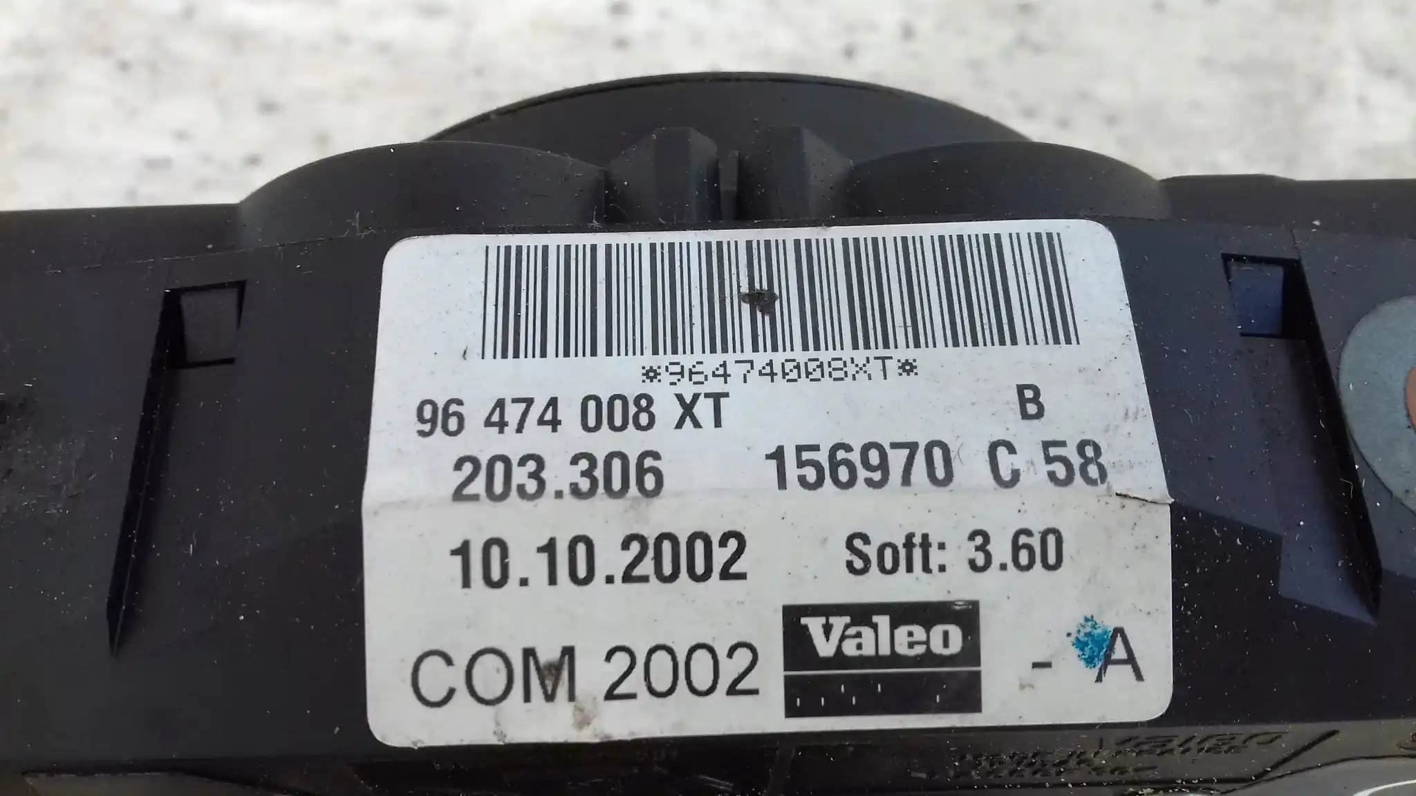 PRZEŁĄCZNIK ZESPOLONY PAJĄK 96474008XT CITROEN C3 02-