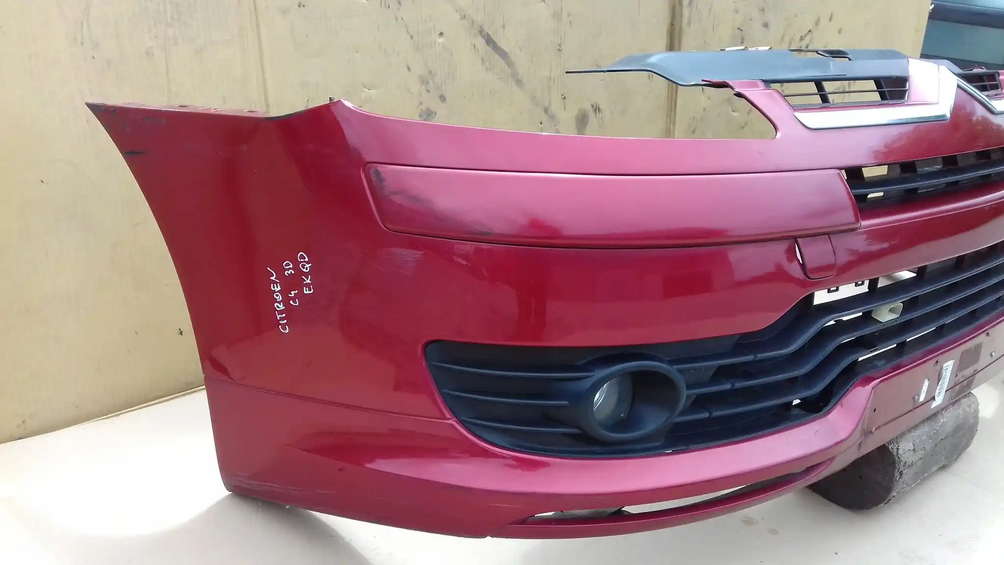 ZDERZAK PRZÓD PRZEDNI 9653902777 CITROEN C4 I 04-08 EKQD