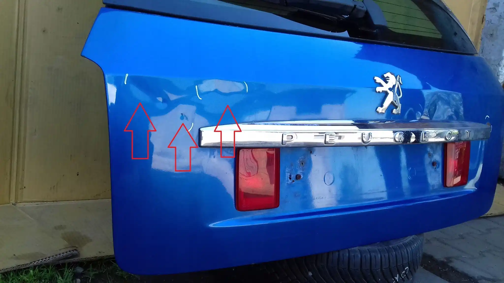 KLAPA TYŁ TYLNA PEUGEOT 407 SW KOMBI 04- KNND