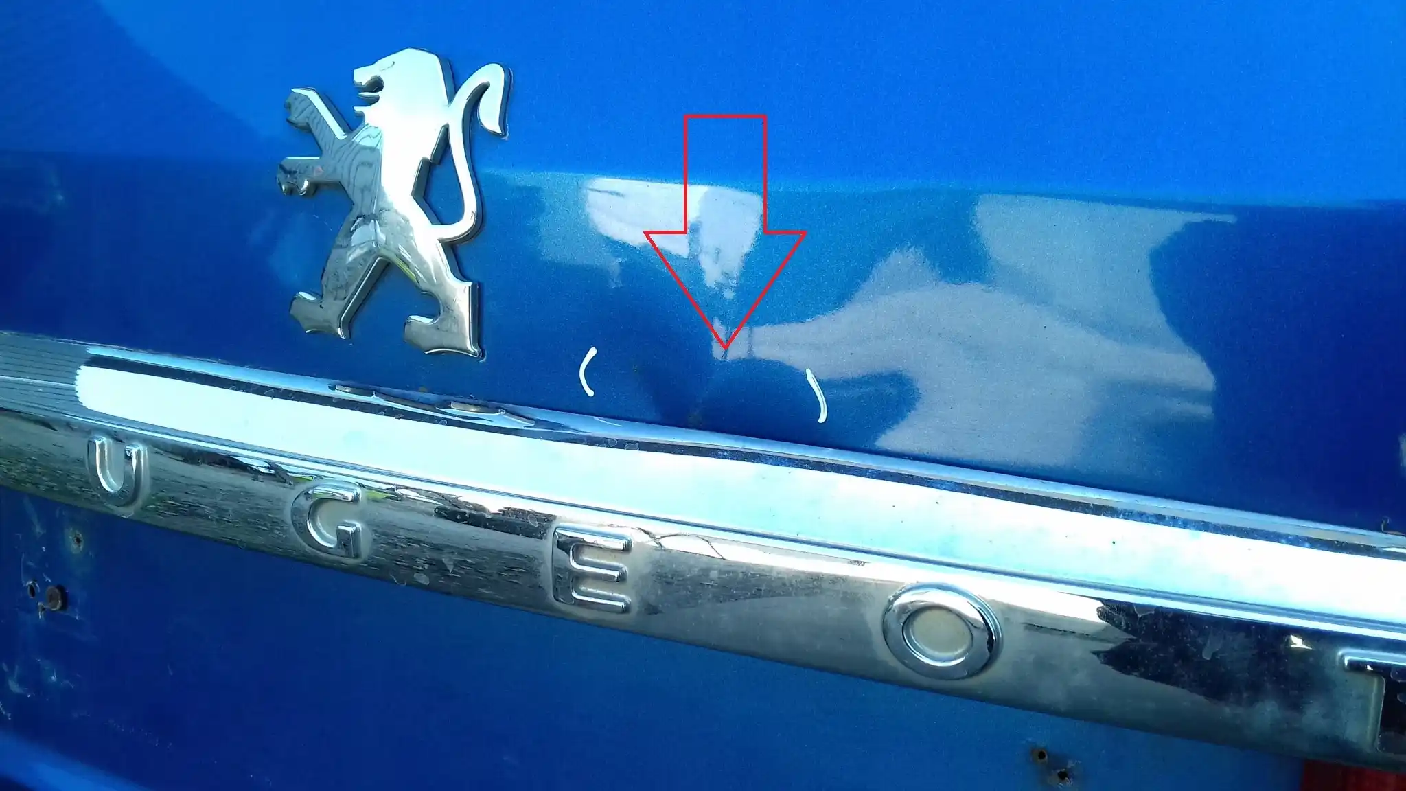 KLAPA TYŁ TYLNA PEUGEOT 407 SW KOMBI 04- KNND