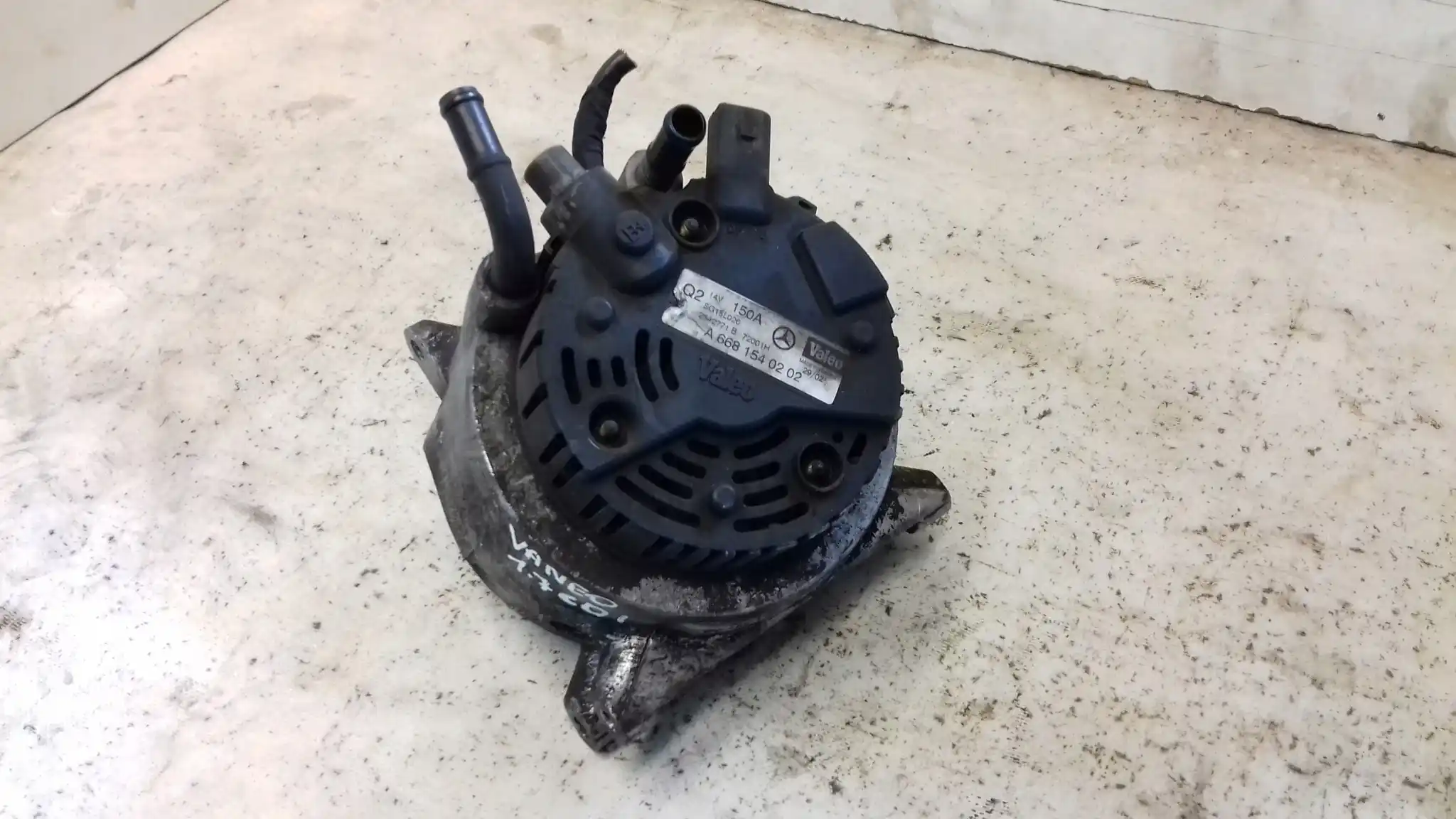 ALTERNATOR A6681540202 MERCEDES VANEO W414 1.7 CDI 01-