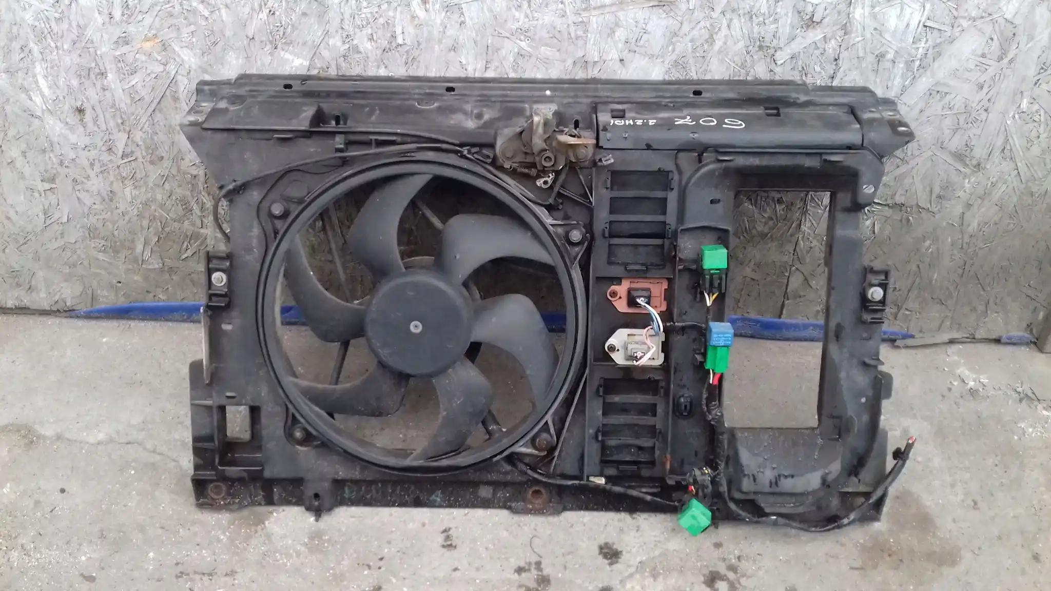 WENTYLATORY CHŁODNICY 1853405916 PEUGEOT 607 2.2 HDI 99-