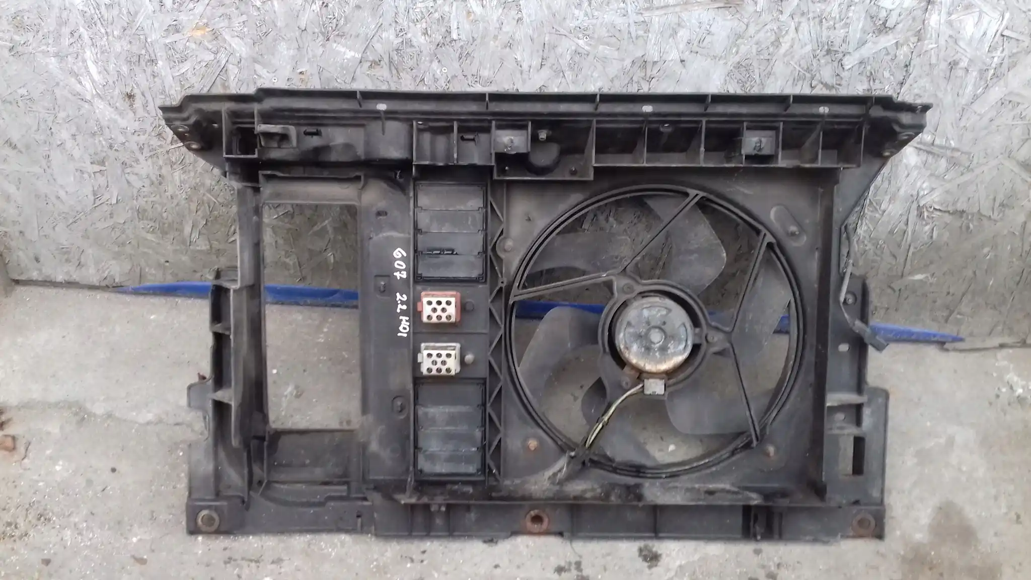 WENTYLATORY CHŁODNICY 1853405916 PEUGEOT 607 2.2 HDI 99-