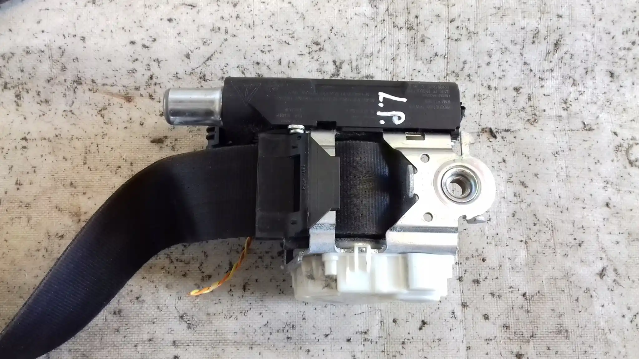 PAS BEZPIECZEŃSTWA LEWY PRZÓD KIEROWCY 33060319A CITROEN C5 III X7 08-