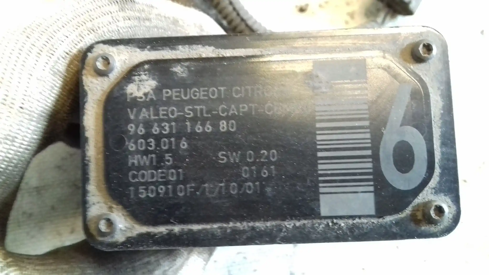 CZUJNIK CZUJNIKI WIĄZKA ZMIANY PASA RUCHU 9663116680 CITROEN C5 III X7 08-