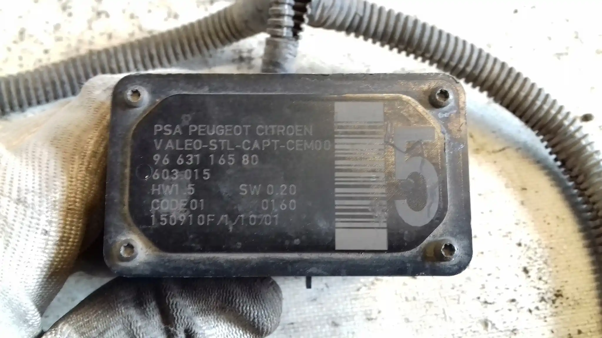 CZUJNIK CZUJNIKI WIĄZKA ZMIANY PASA RUCHU 9663116680 CITROEN C5 III X7 08-