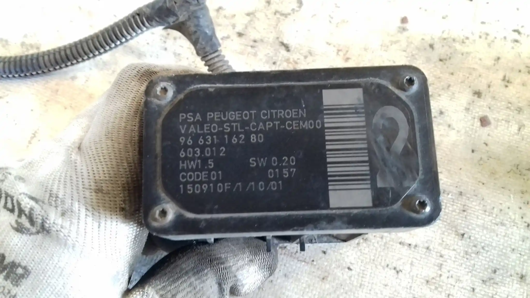 CZUJNIK CZUJNIKI WIĄZKA ZMIANY PASA RUCHU 9663116680 CITROEN C5 III X7 08-