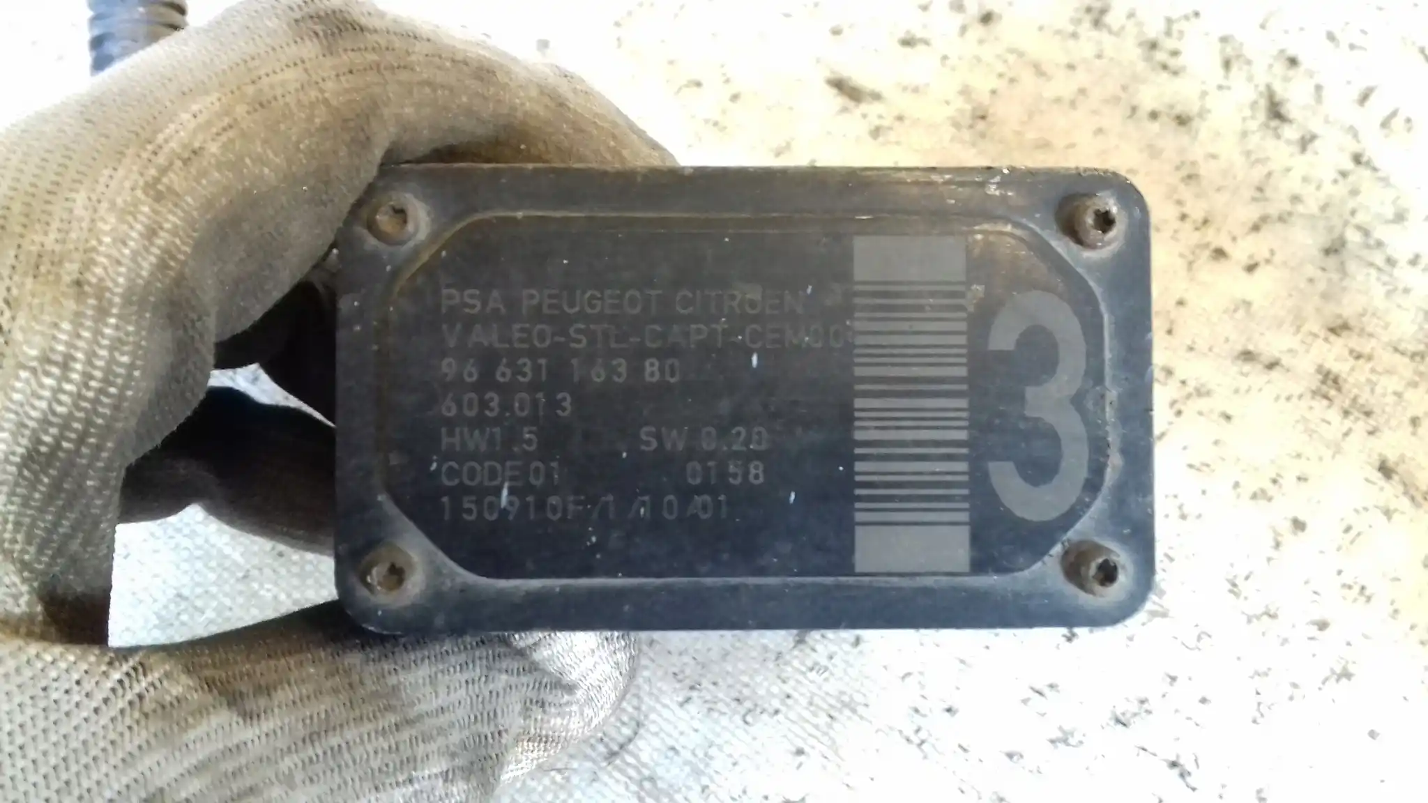 CZUJNIK CZUJNIKI WIĄZKA ZMIANY PASA RUCHU 9663116680 CITROEN C5 III X7 08-