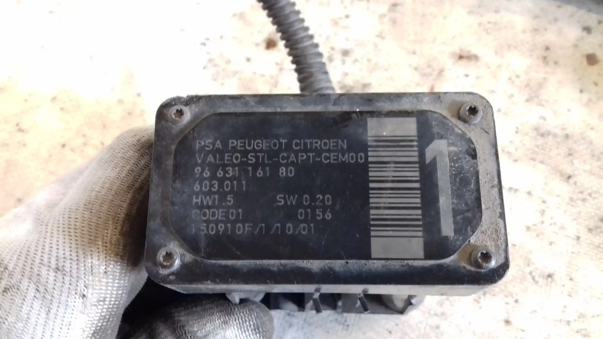CZUJNIK CZUJNIKI WIĄZKA ZMIANY PASA RUCHU 9663116680 CITROEN C5 III X7 08-