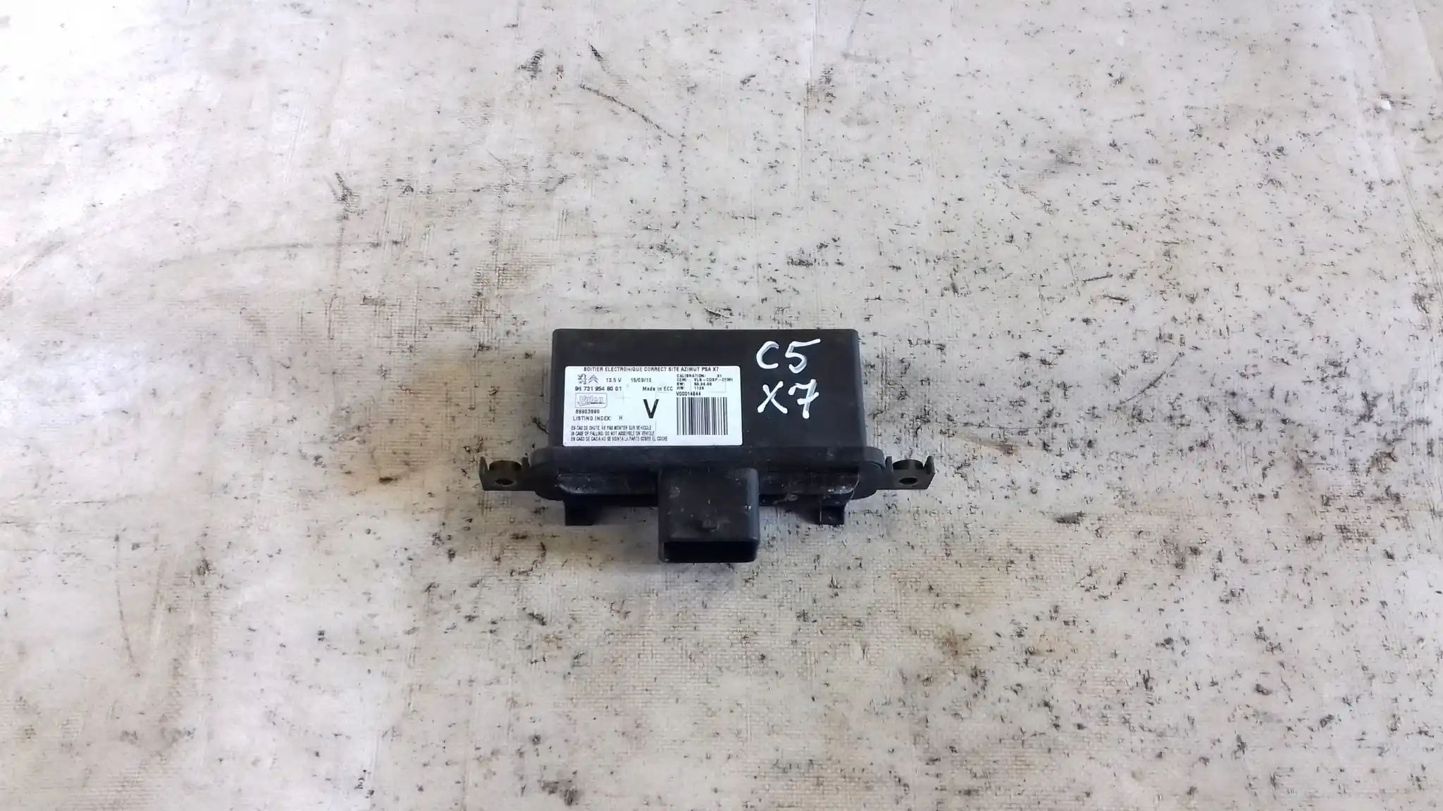 STEROWNIK MODUŁ ŚWIATEŁ 967319548001 CITROEN C5 III X7 08-