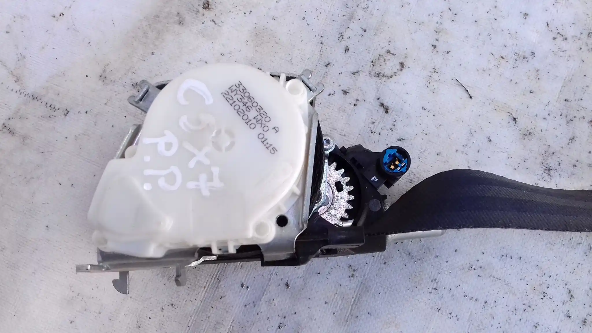 PAS BEZPIECZEŃSTWA PRAWY PRZÓD 33060320A CITROEN C5 III X7 07-