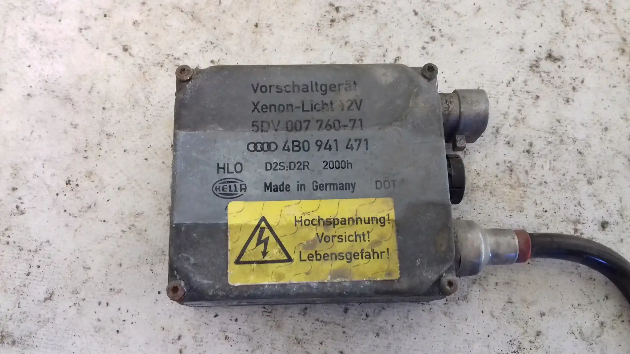 PRZETWORNICA 5DV007760 4B0941471 AUDI VW BMW MERCEDES